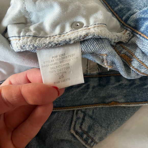 RE/DONE HIGH RISE STOVEPIPE JEANS - Picture 5 of 5